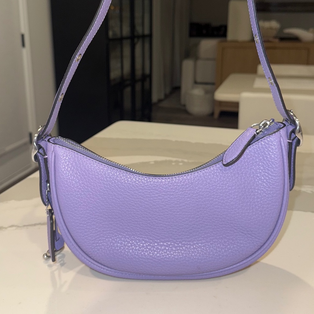Coach lilac Luna purse
